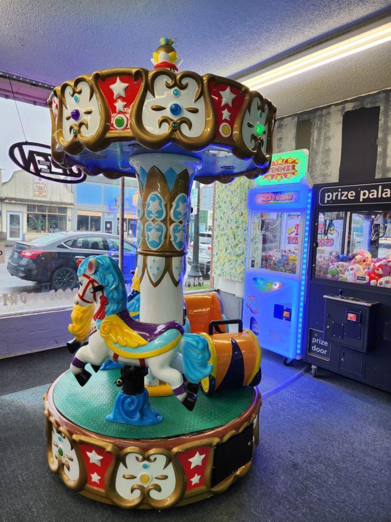 Bigfoots Coastal Arcade Merry-go-round