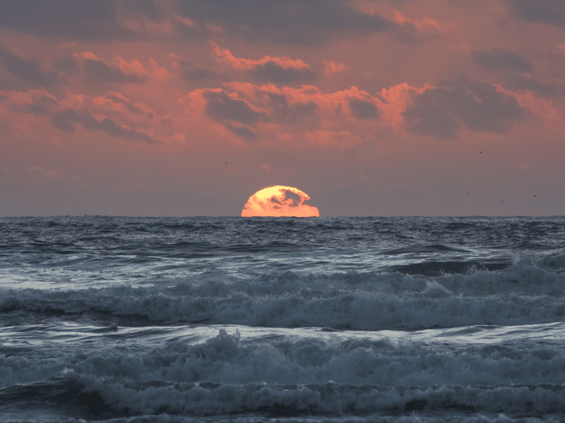 Sunset in Yachats