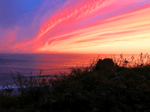 Sunset in Manzanita