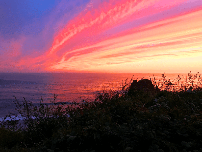 Sunset in Manzanita