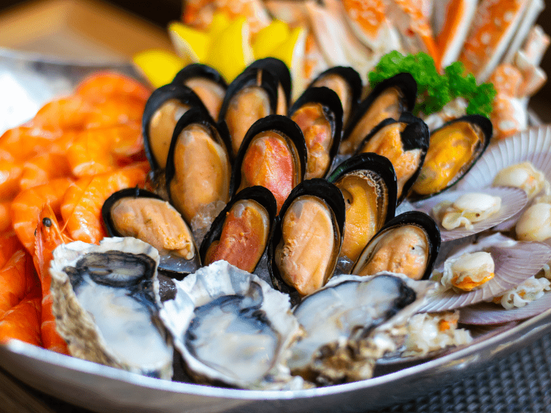 eating the best seafood on the oregon coast