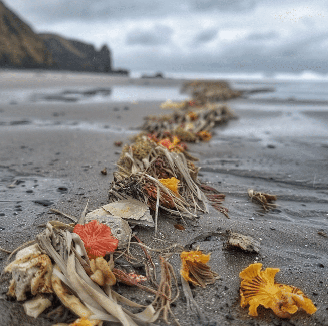 Beachcombing you never know what you will find