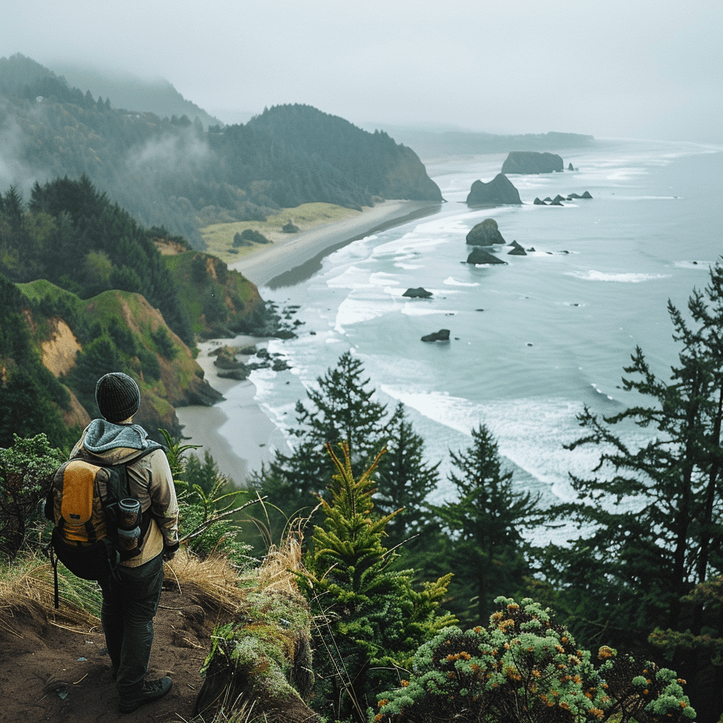 Scenic Views on the Oregon Coast