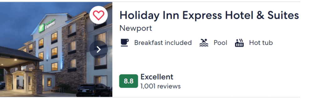 Holiday Inn Express in Newport, Oregon