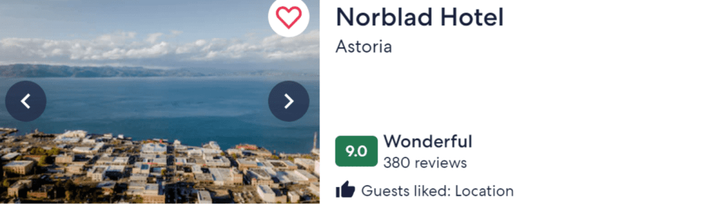 Norblad Hotel best hotels in Astoria Oregon