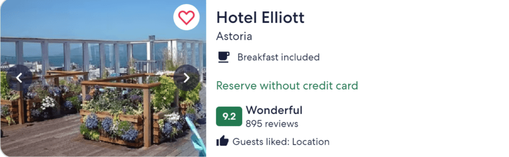 Hotel Elliott best hotels in Astoria Oregon