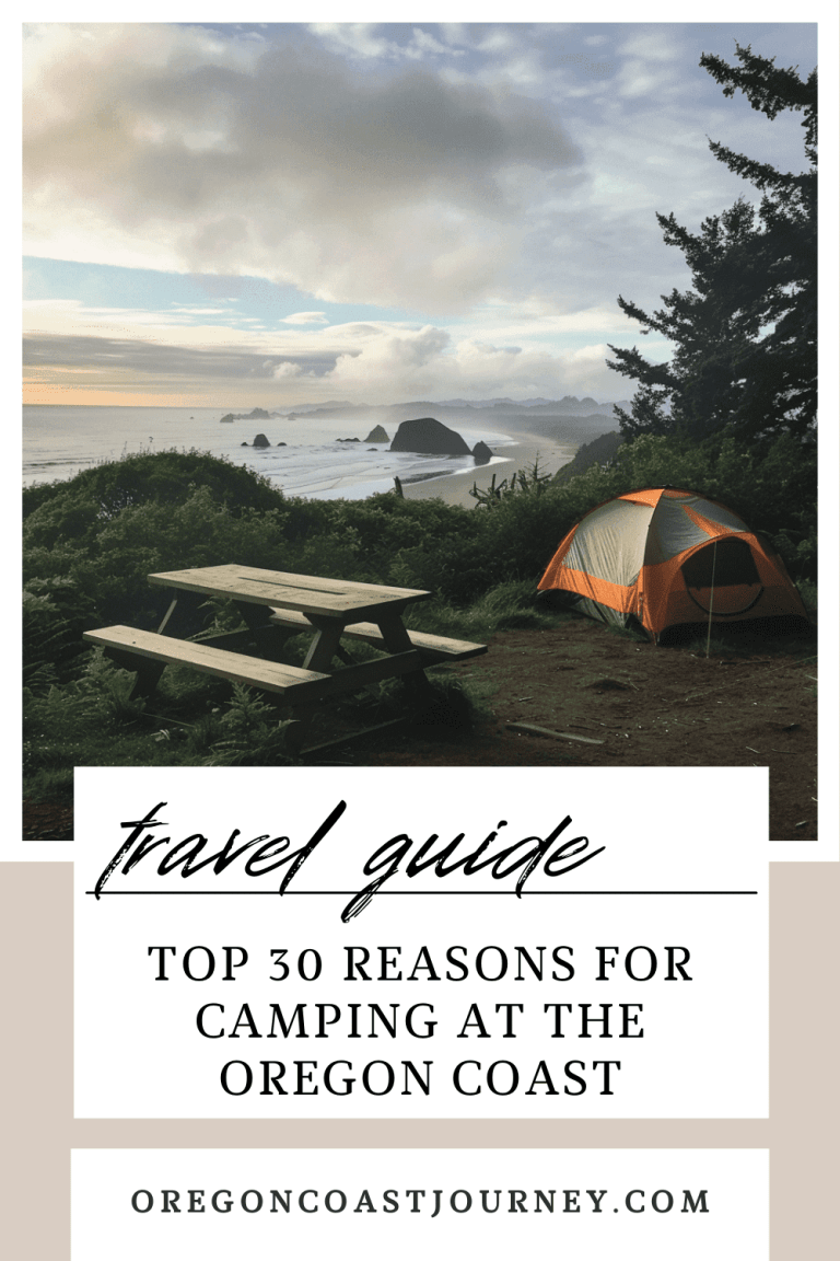 Camping at the Oregon Coast