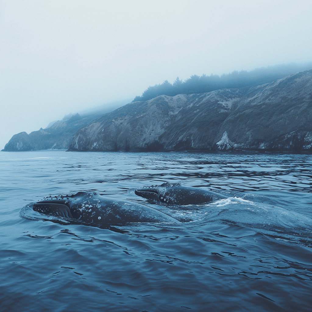 spectacular whale migration on the Oregon Coast.