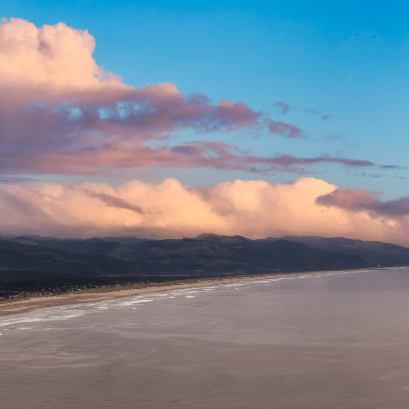 Clouds over Manzanita Oregon