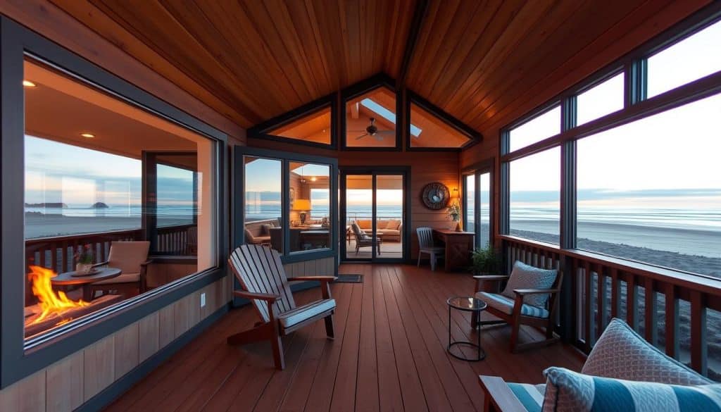 Family vacation rental with ocean view on the Oregon Coast