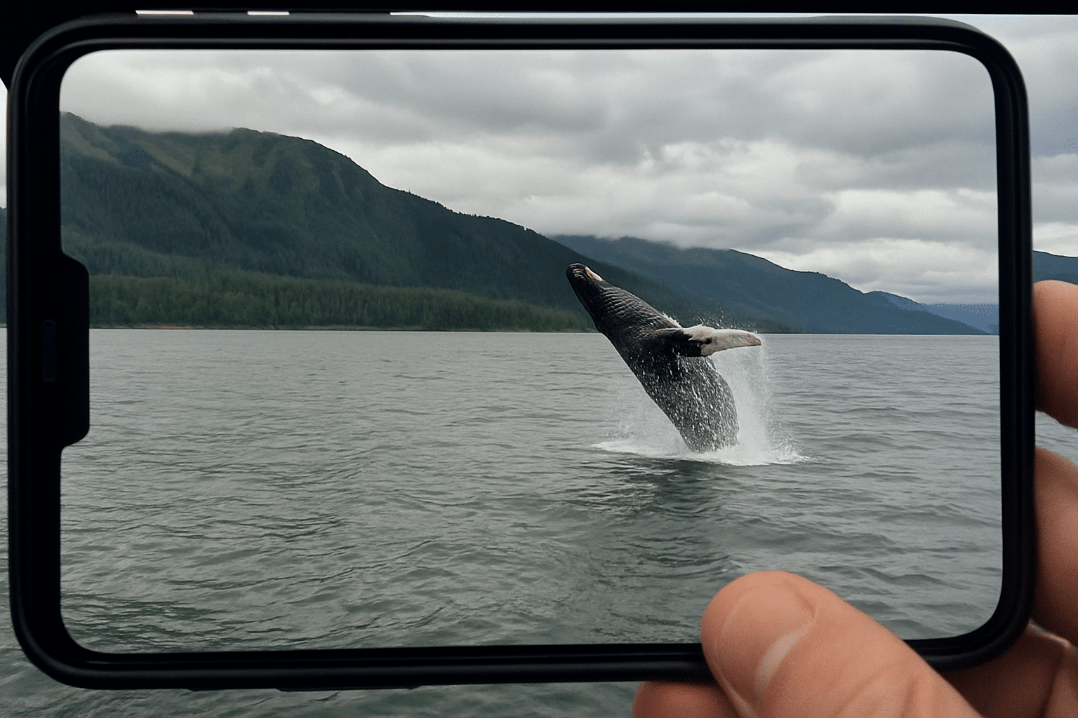 Whale watching tour