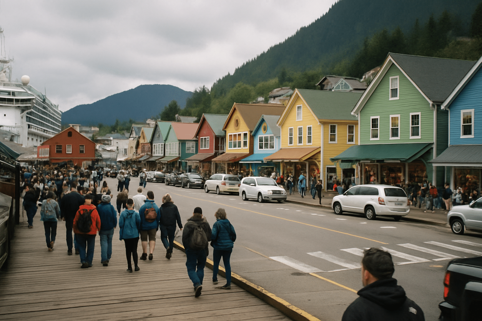 Ketchikan port towns