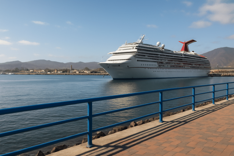 Ensenada cruise ship at the dock