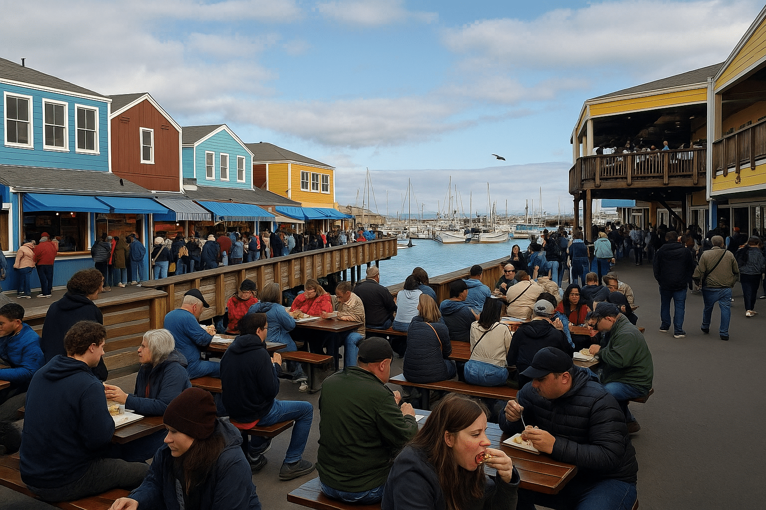 San Francisco Pier Dining