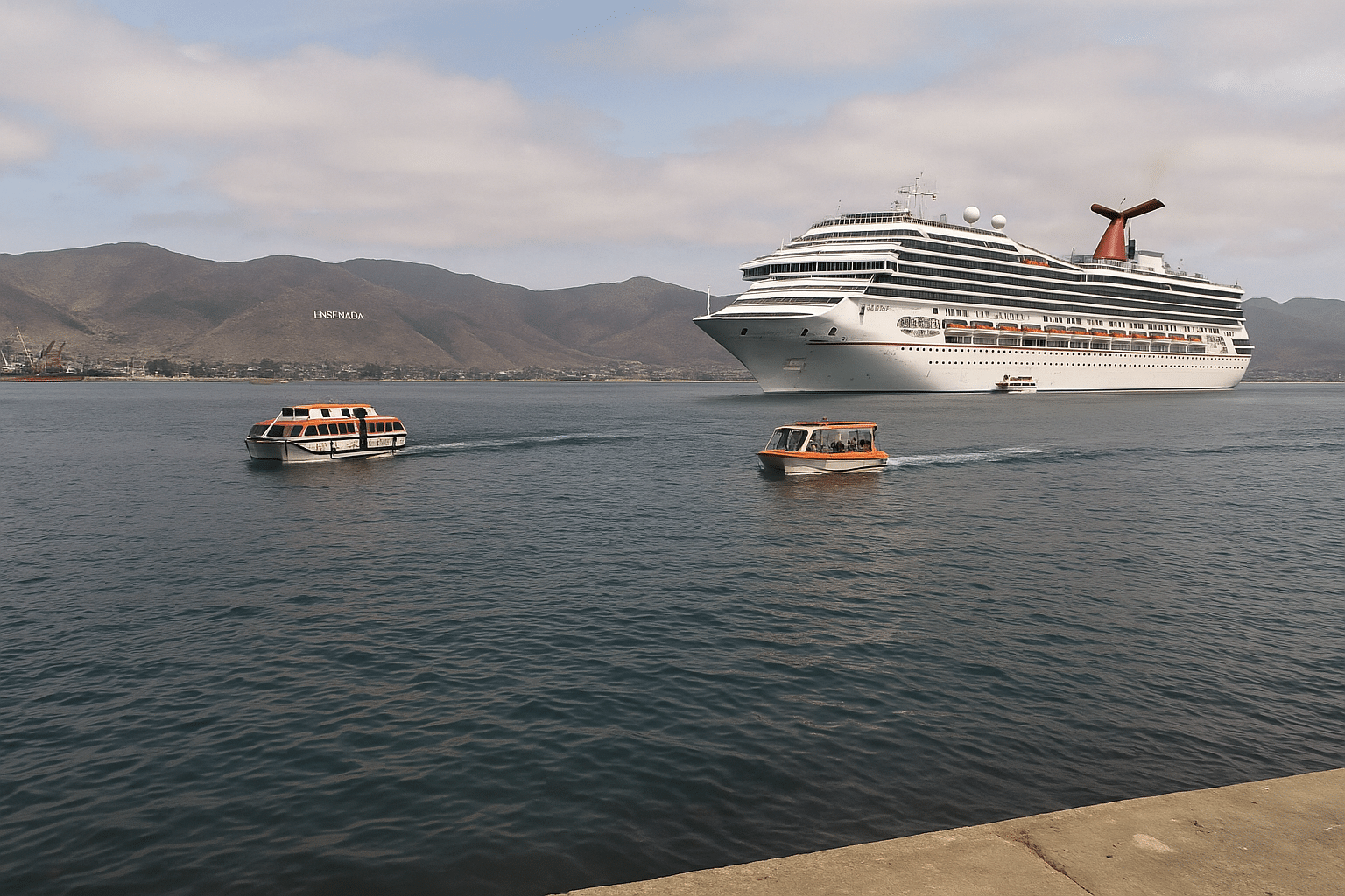 Ensenada cruise ship tender
