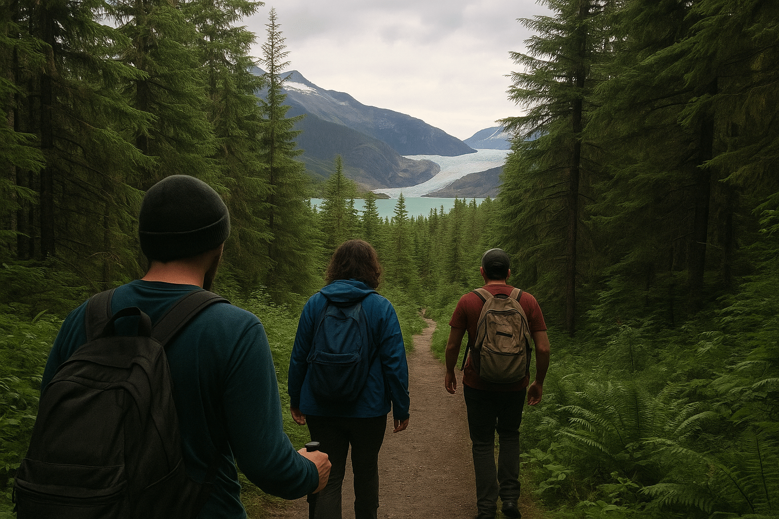 Hiking trails in Juneau, Alaska