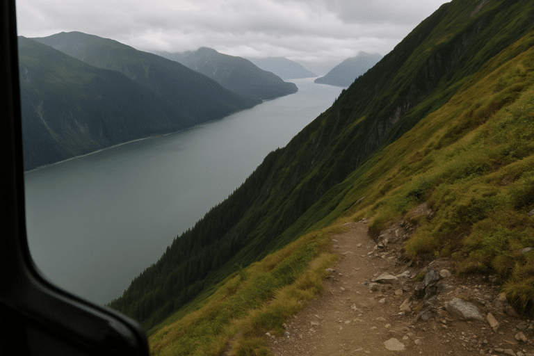 Gold Ridge view in Juneau, Alaska