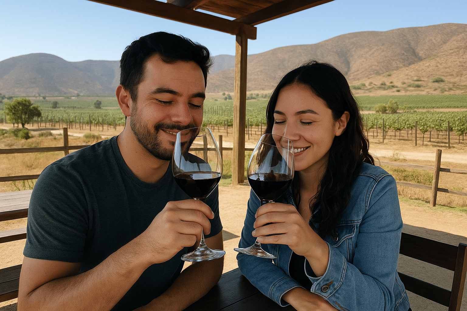 Wine tasting at a winery Ensenada
