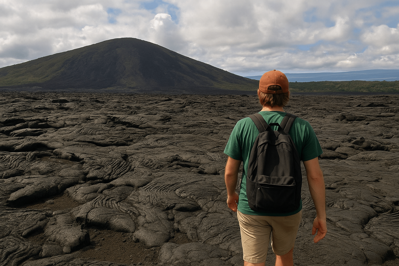 Hilo volcanic landscape